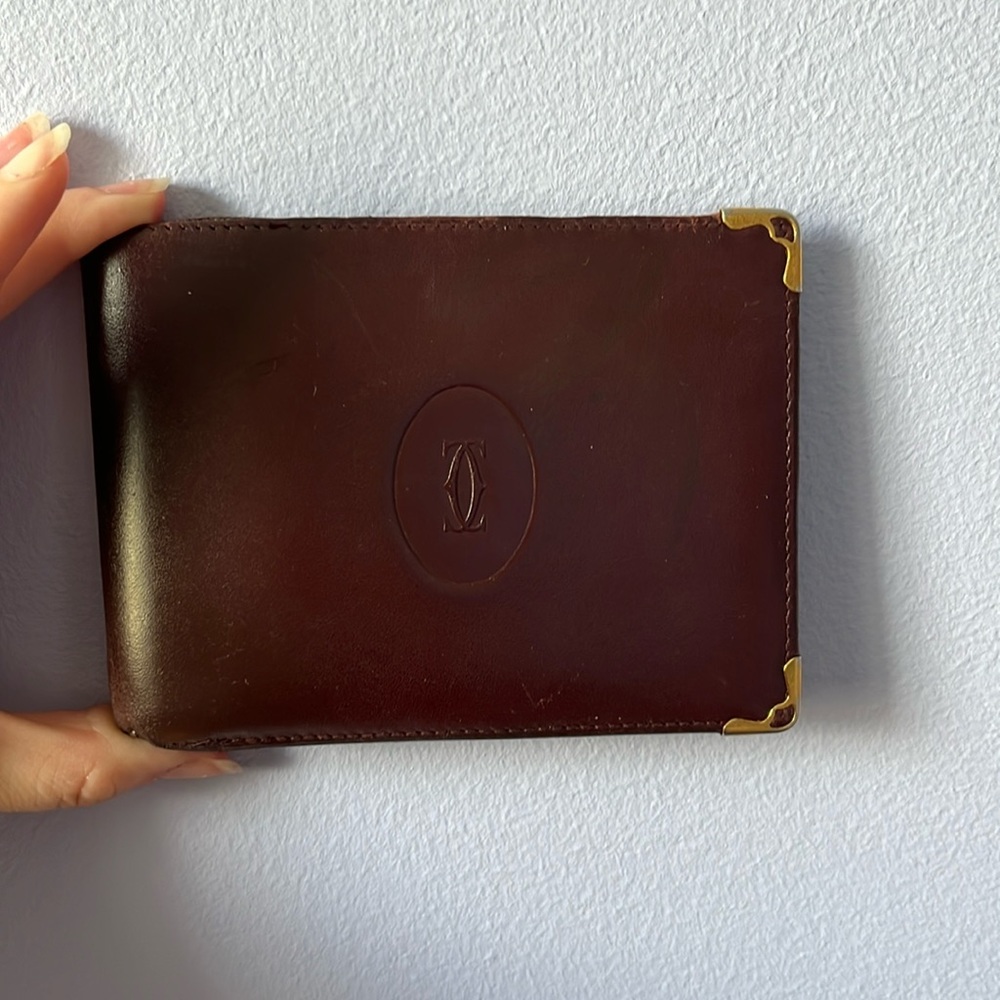 Cartier bifold wallet